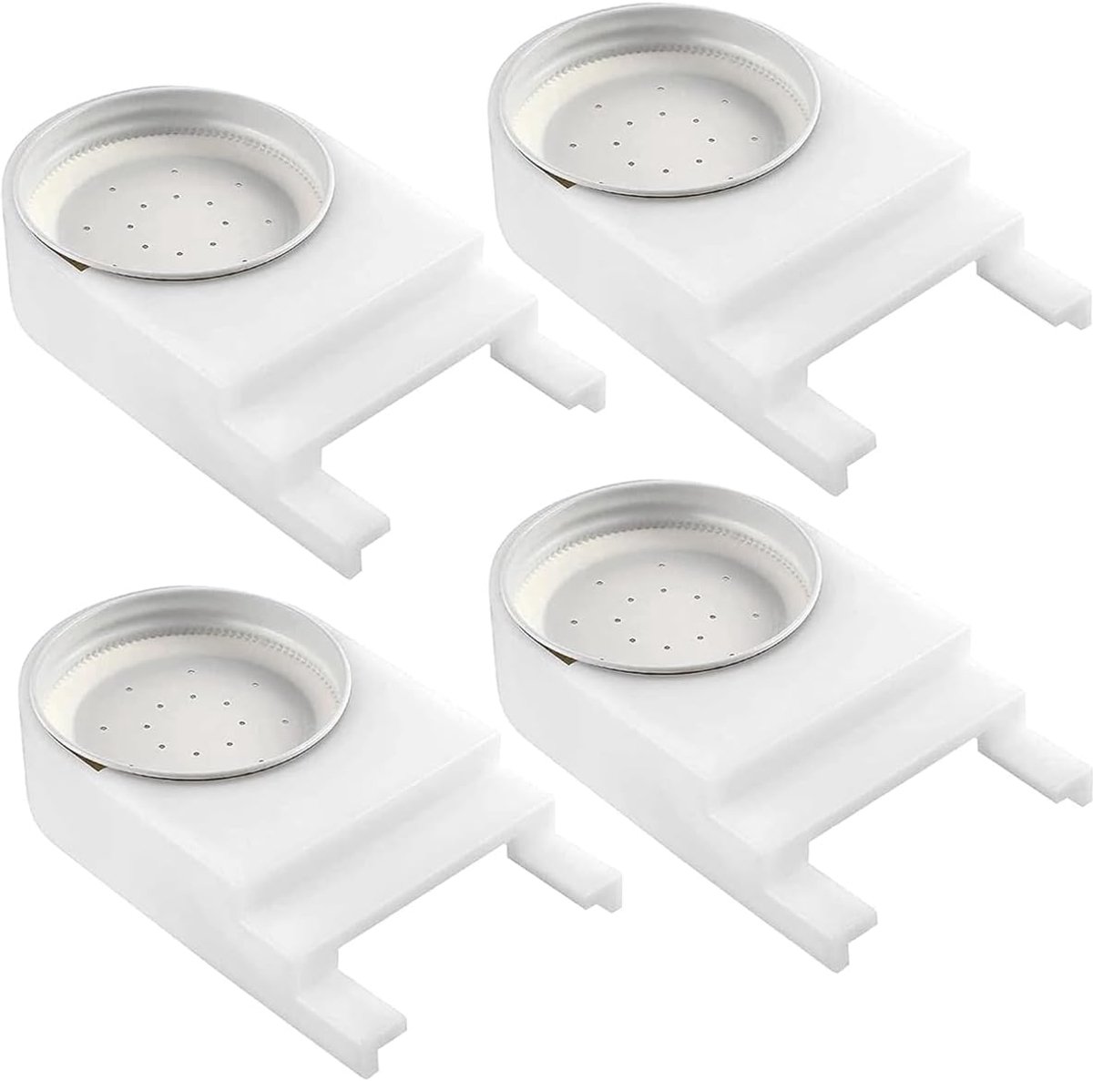 SnelShoppen - Set van 4 Bijenkorf Voedseldispensers, Bijen Voedsel Dispenser voor Bijenhouden, Voeden met Suikersiroop of Water met Deksel voor Bijenk