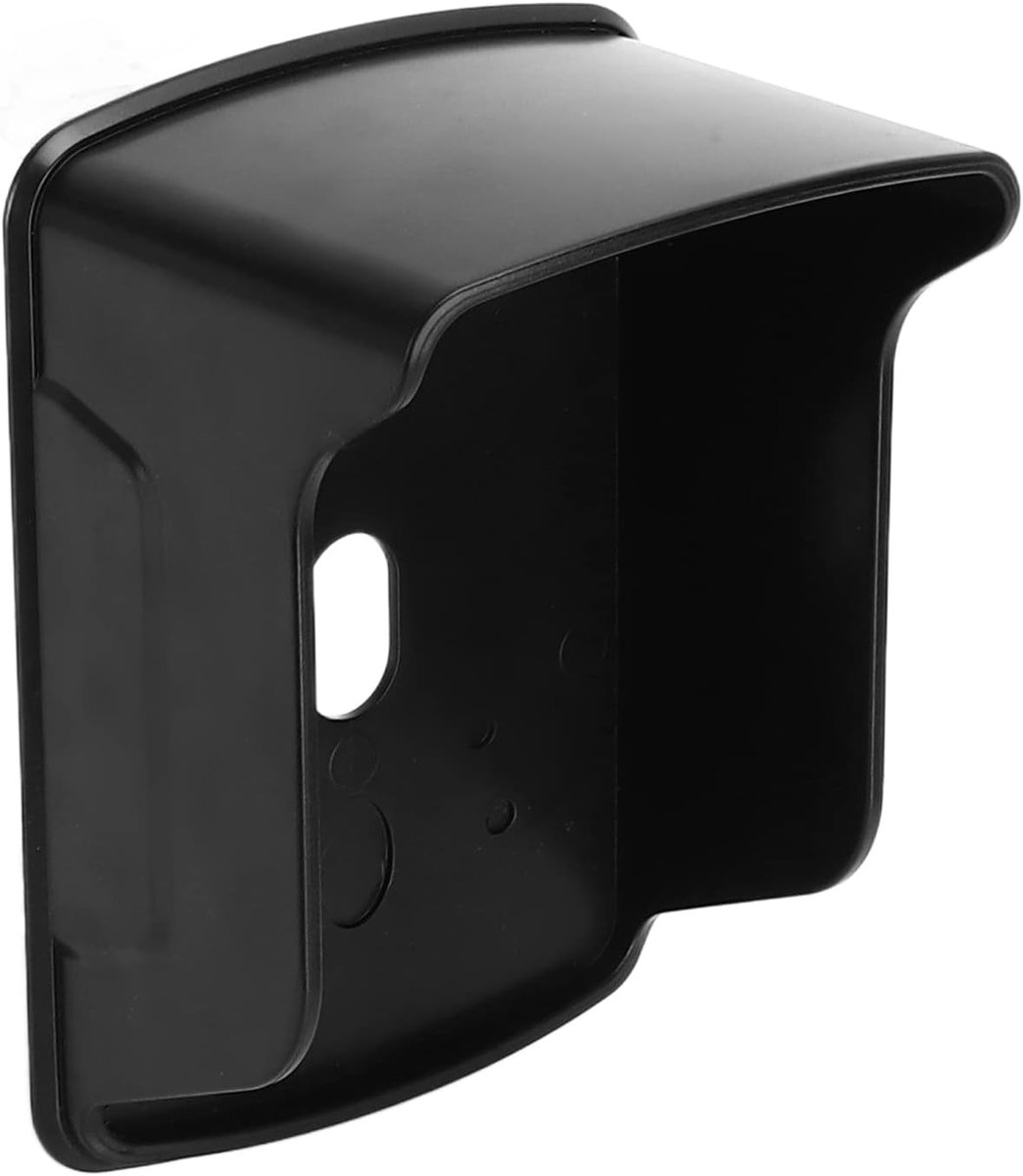 SnelShoppen - Deurbelhoes, ABS Plastic Stofdichte Toegang Controle Regenbescherming met Meerdere Vooraf Gemaakte Gaten, Waterdichte Deurbel Cover met