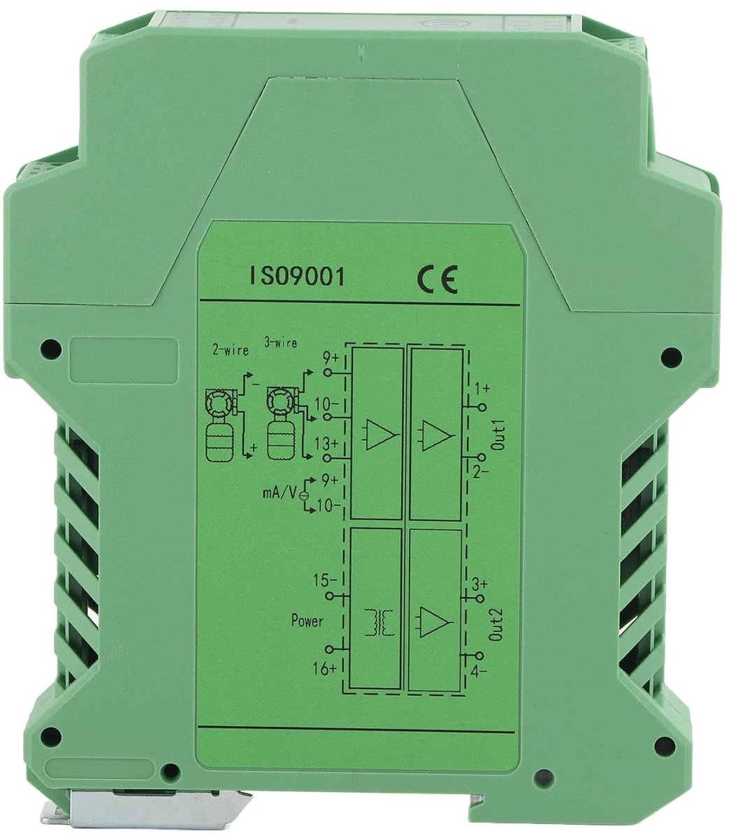 SnelShoppen - Signal Isolator Transmitter 4-20 mA Hoogwaardige Multikanaals Ingang en Uitgang, Geïsoleerd, Veilig en Energiezuinig