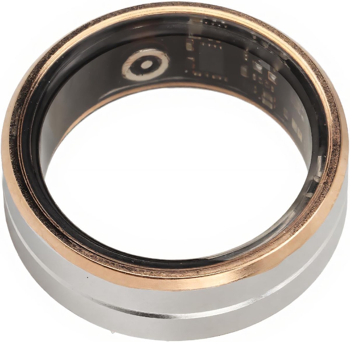 SnelShoppen - Dpofirs Fitness Tracker Waterdichte Activiteitsring met Slaaptracking, Slimme Ring Gezondheidsmonitor voor Dames en Heren van Keramiek e