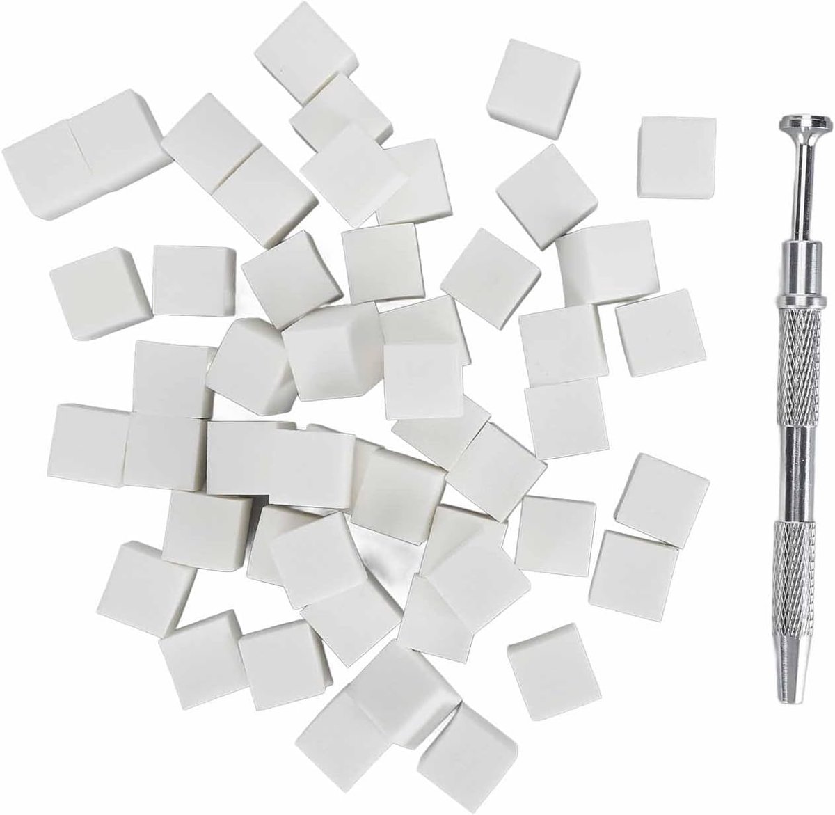 SnelShoppen - Mini Nagel Klem Grip Set met Spons, Duurzaam Schuim, Veelzijdig voor Thuis, Nagelsalon en Make-up