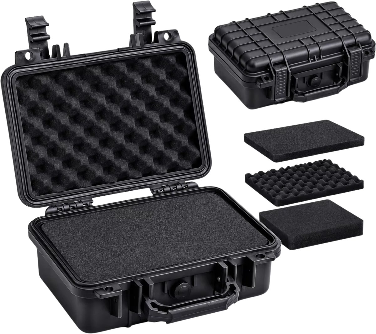 Handbagage Vluchtkoffertrolley Zwart – Schokbestendig & Waterafstotend