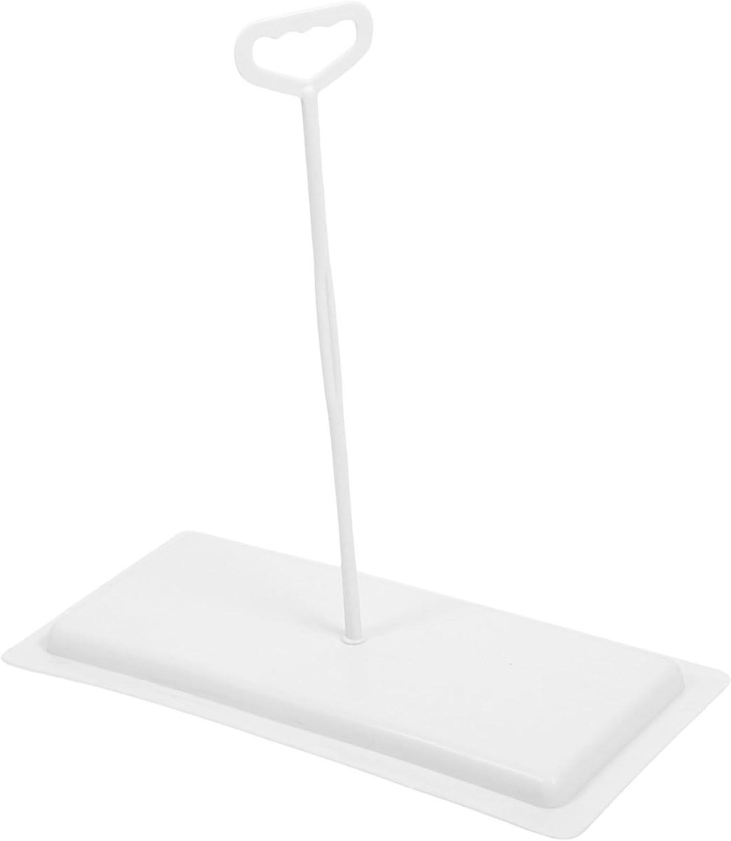 Toiletdeksel Squat Toilet - Toiletdeksel Deksel - Hygiënisch Gebruik - Geurblokkering - 52.5 x 52 x 24.5 cm - Wit