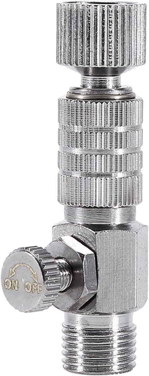 SnelShoppen - Airbrush Hoses 6x6x1 Airbrushslang met Snelsluiting 1/8 Adapter Aansluiting Koppeling Voor Airbrushen en Schilderen