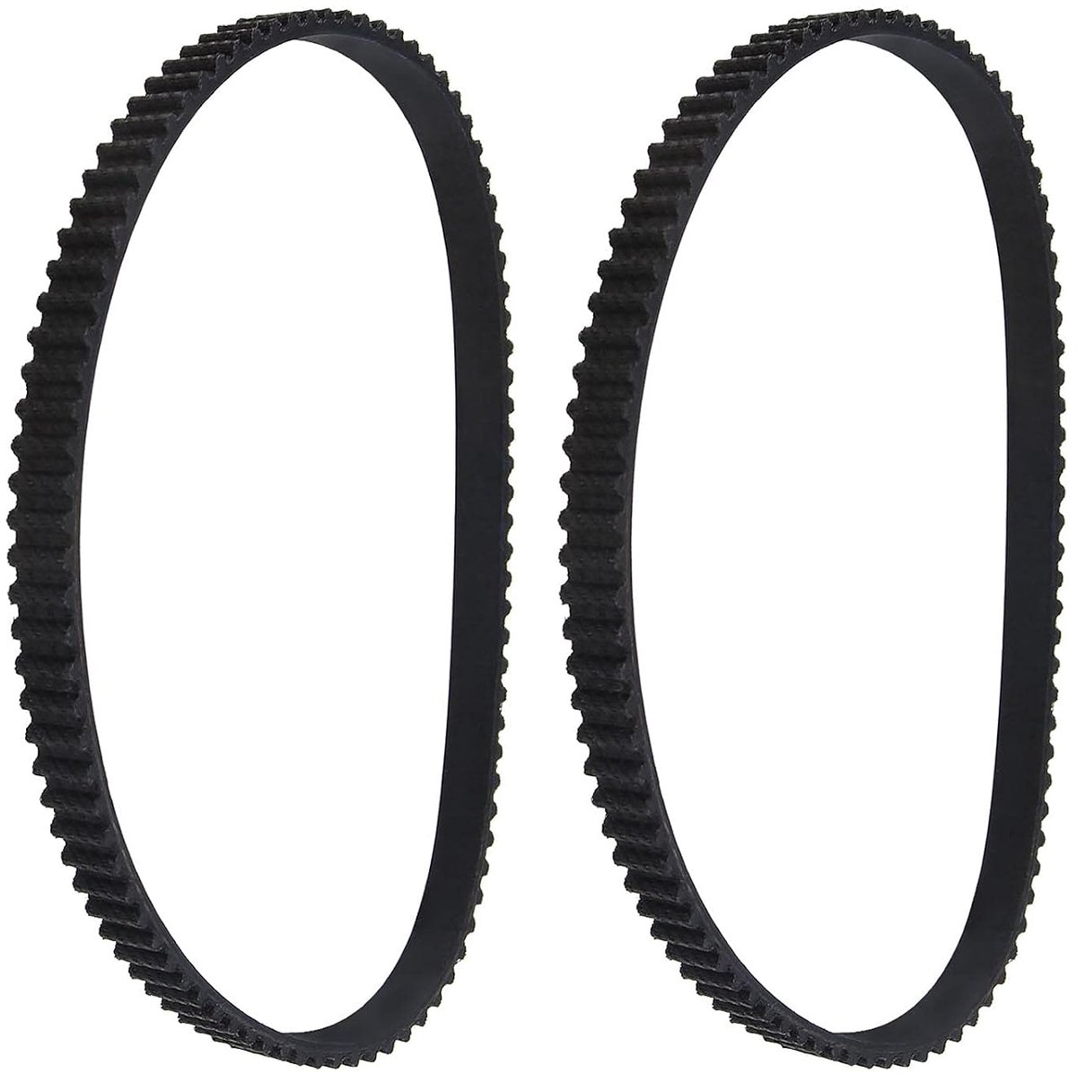SnelShoppen - Drive Belt 3mm Pitch 6mm Breed 91-Tanden 273mm Omvang Rubber Zwart Gesloten Lus Vervangingsriem voor Stofzuiger