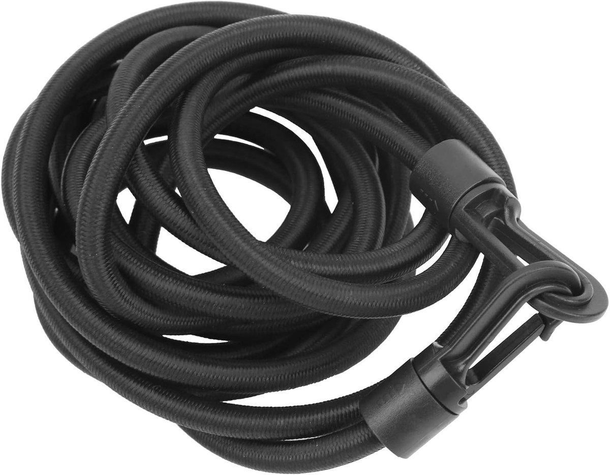 SnelShoppen - Kayak Elastisch Touw, Latex Kano Bungee Koord Lichtgewicht Boot Accessoire met Haken 6mm x 2.5m, Ideaal voor Watersport en Avontuur
