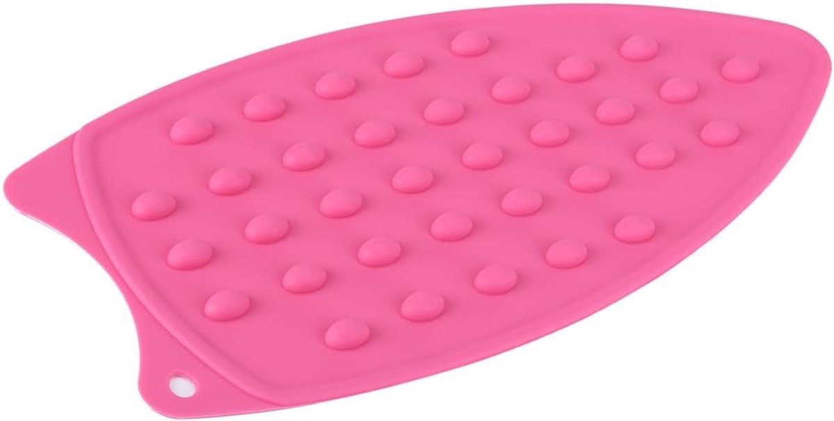 SnelShoppen - Silicone Strijkijzer Onderlegmat voor Strijkplank - Hittebestendig, Antislip, Voedselveilige Siliconen - 3 Stuks - Compact Opslag