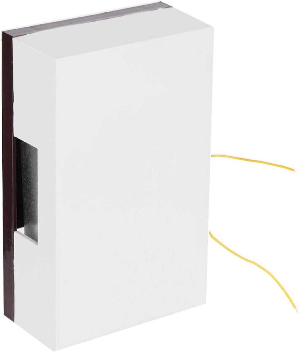 SnelShoppen - Draadloze Deurbelsysteem met Hoogvermogen Speaker, 220V, Muurbevestiging, Duurzame Vlamvertragende ABS Behuizing, Geschikt voor Meeste D