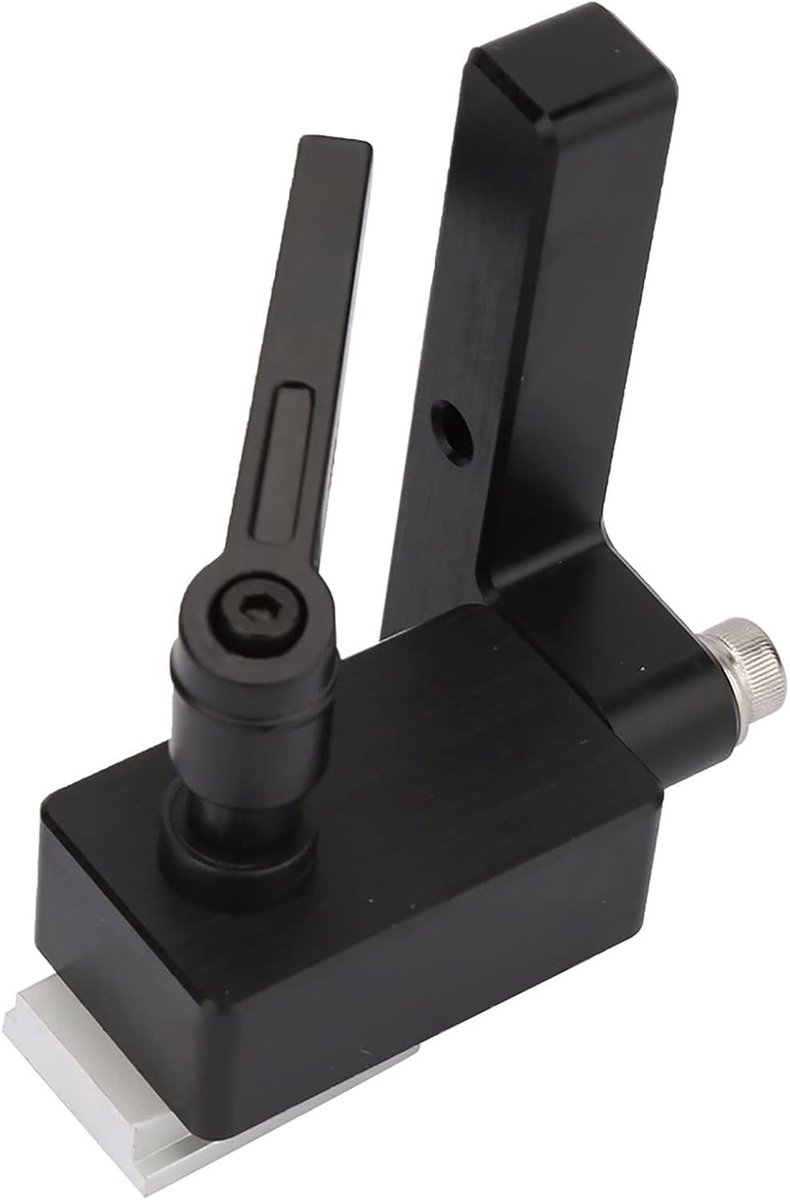 SnelShoppen - Woodwork T Slot Miter Chute Limiter voor Nauwkeurig Houtbewerken in T-rails Systeem - DIY Handgereedschap voor Zaagmachines en Werkplaat