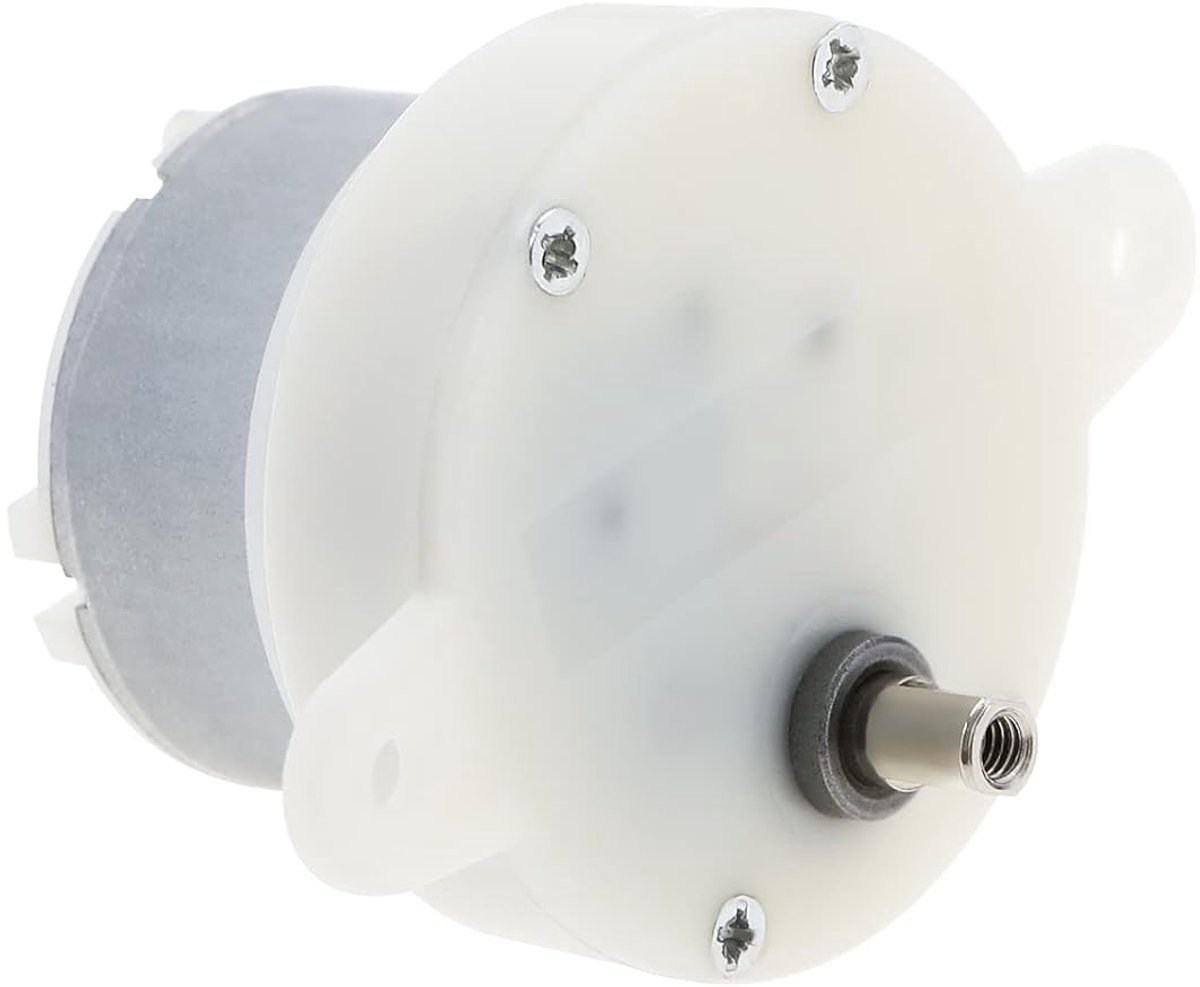 SnelShoppen - DC 24V Gear Motor Hoge Koppel Langzame Snelheid Micro Elektrische Motor 6-8RPM Voor Robot DIY Kleine Ventilator Tuin Lamp Mini Wasmachin