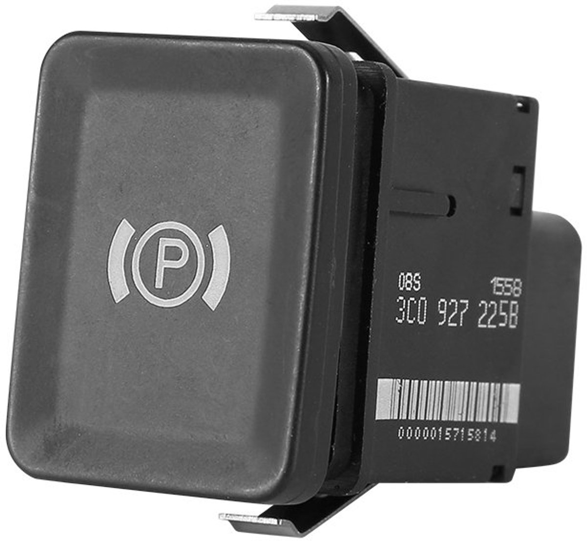 SnelShoppen - Auto handrem schakelaar, automatische elektronische parkeerrem schakelaar voor R36 2005-2011, CC 2008-2011, hoogwaardig ABS materiaal