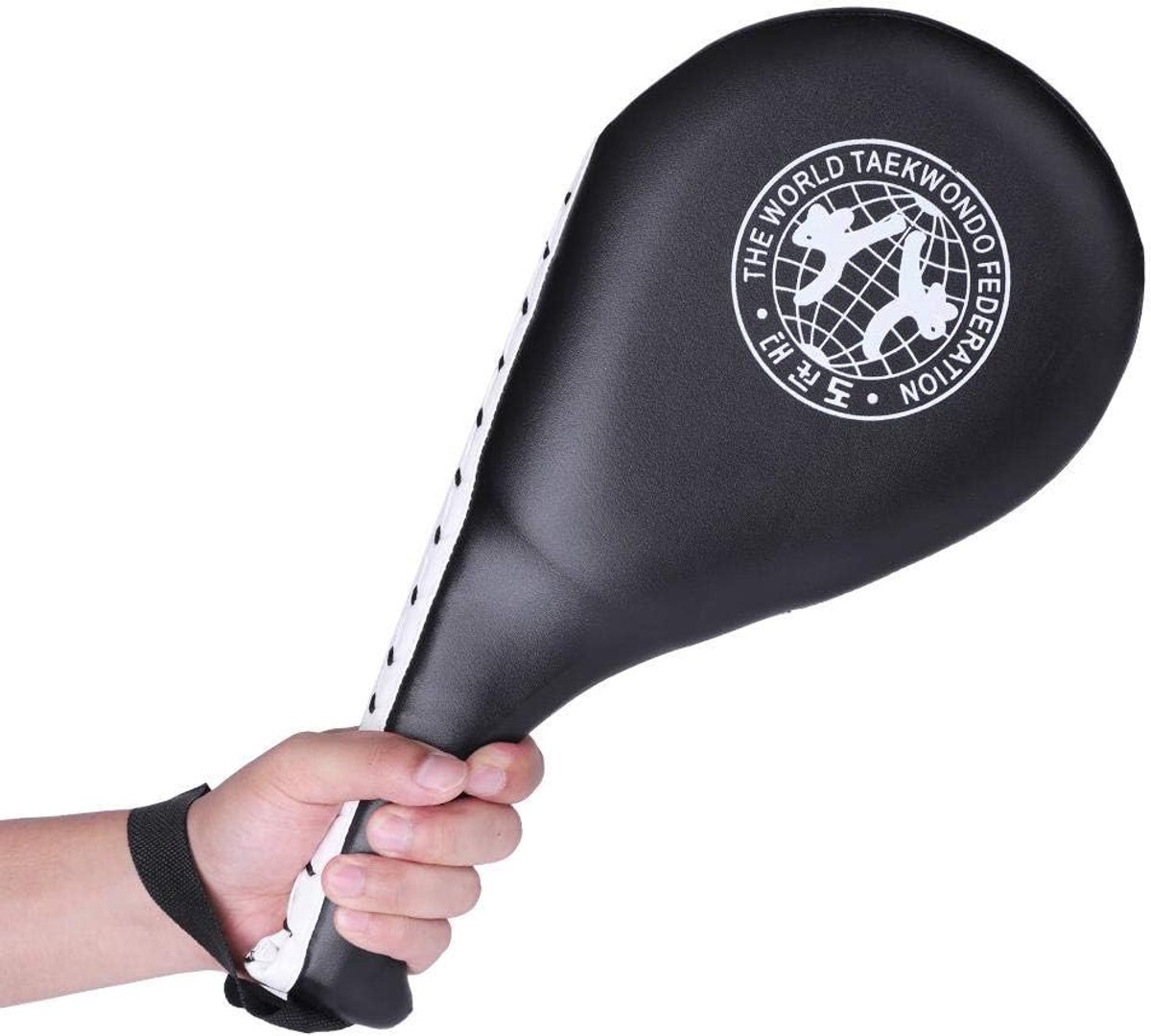 SnelShoppen - Taekwondo Kick Pad Kick Pad Doel Duurzaam Taekwondo Vechtkunst Boksen Training Pad Karate Kickboxing TKD Kicking Pad Oefening (Zwart)