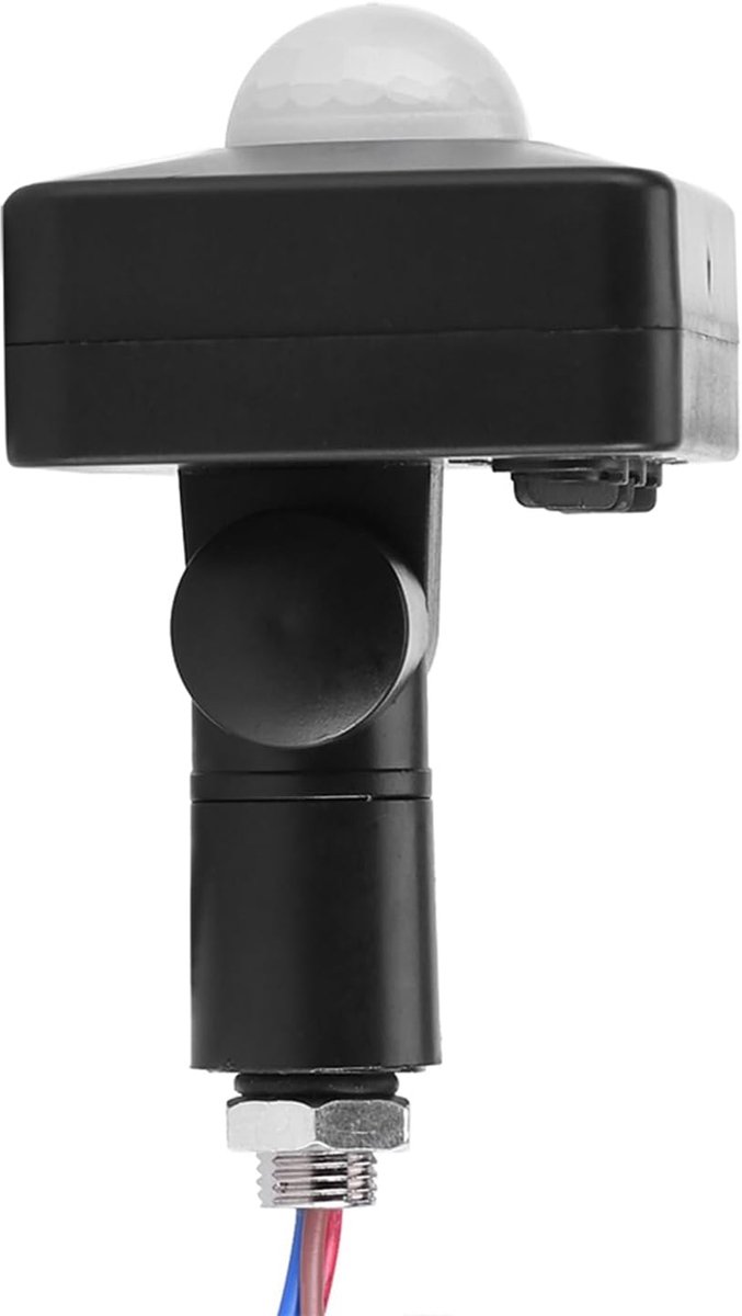SnelShoppen - Bewegingssensor 110-240V, Infrarood Buiten Sensor, Waterdicht voor Nachtgebruik met Verlichting voor Binnen Sensor Module