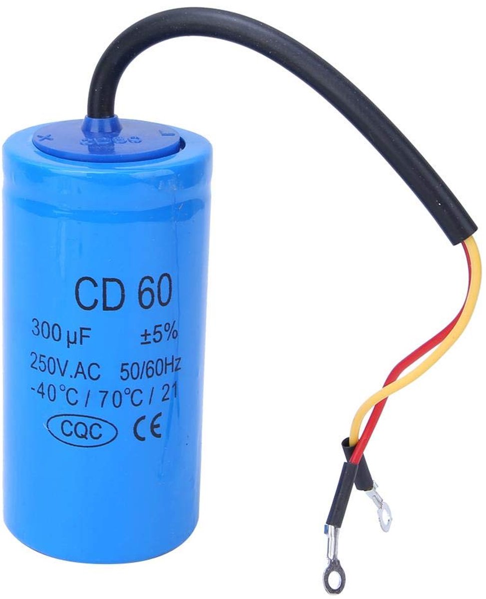 SnelShoppen - Switching Capacitor CD60 250V 300uf - Duurzaam, Zelfherstellend, Explosieveilig Accessoire voor Elektronica en Apparatuur