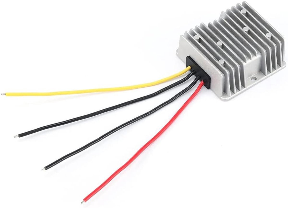 SnelShoppen - DC/DC Converter Regulator Reducer 12V/24V naar DC 5V 20A Voedingsadapter voor Auto met Hoog Rendement en Meerdere Beschermingsfuncties
