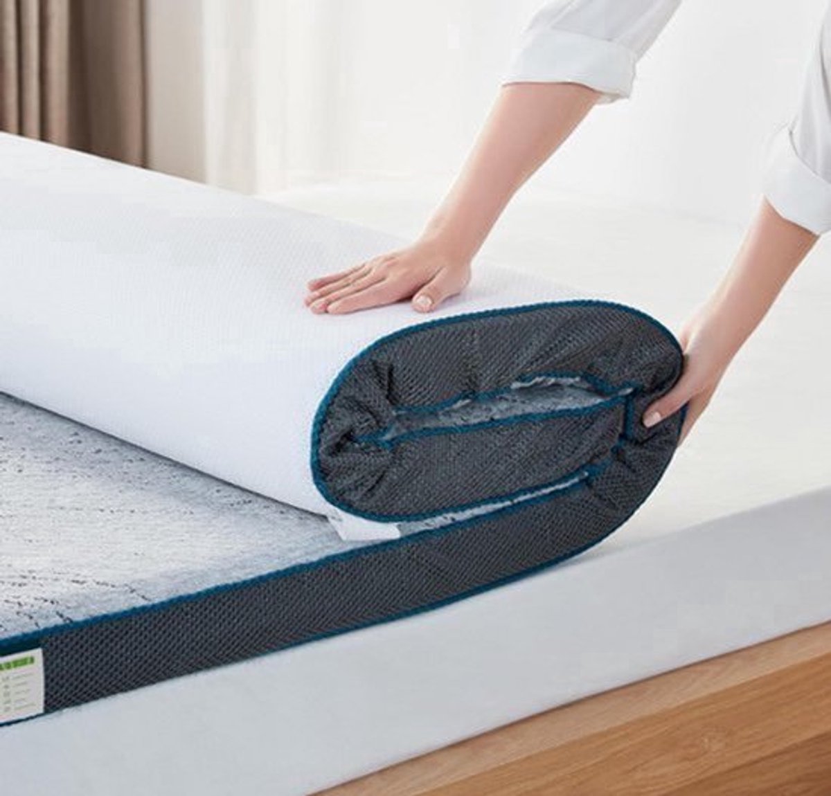 Matras Topper – Topdekmatras – Matrassprings – Oplegmatras – Maatmatras – 160x200 cm – Gel