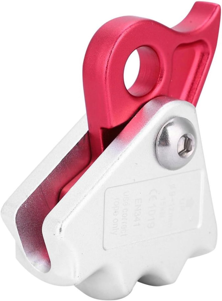 SnelShoppen - 15KN Aluminium Zelfrem Klimgreep - Hoogwaardige Climbing Stop voor 9-12mm Touw - Veiligheid bij Rappel en Roof Rescue - Duurzaam en Betr