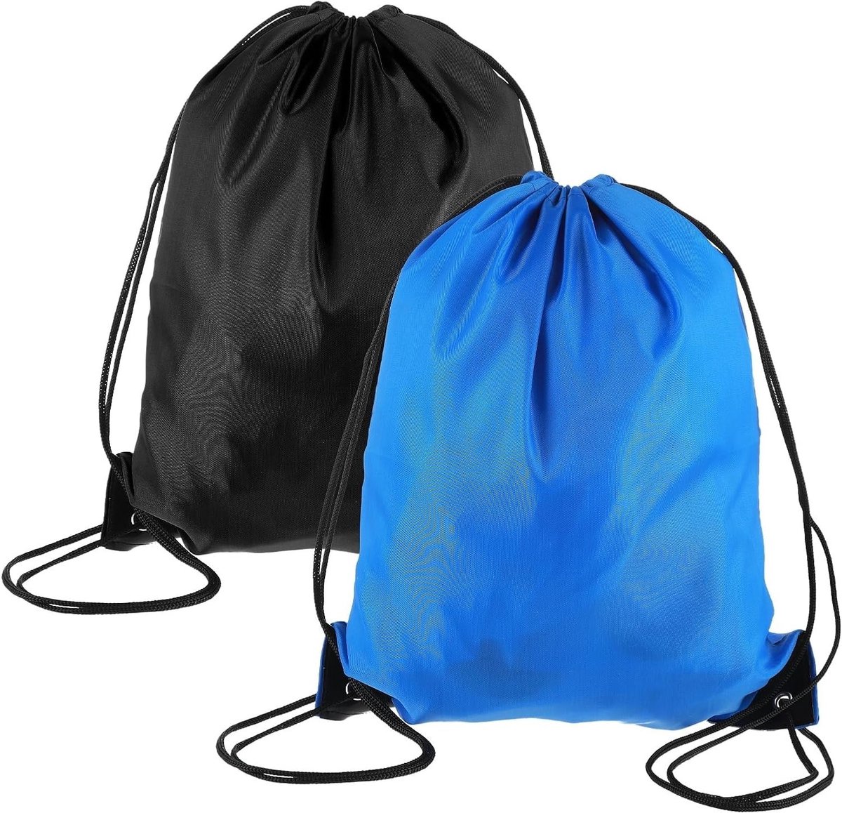 Unisex Gymtassen met Trekkoord - 2-Pack Waterdichte Sporttassen voor School, Reizen en Activiteiten