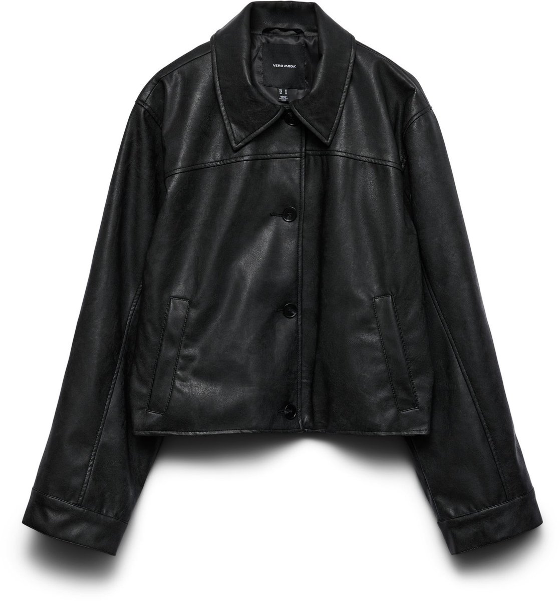 VERO MODA - VMLUANA LS PL BOMBER SHACKET - Dames - Gewatteerde jassen