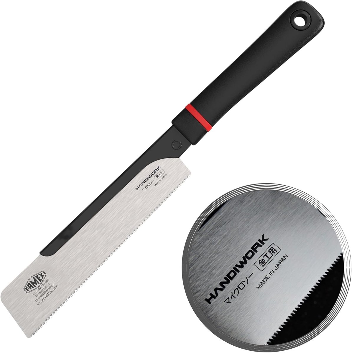 SnelShoppen - Dozuki Mini 5520 Japanse Zaag - Kleine Handsaw - Houtzaag voor Fijne Klussen - Precisie Zaag voor Modelbouw - Hoogwaardige Zaagblad met