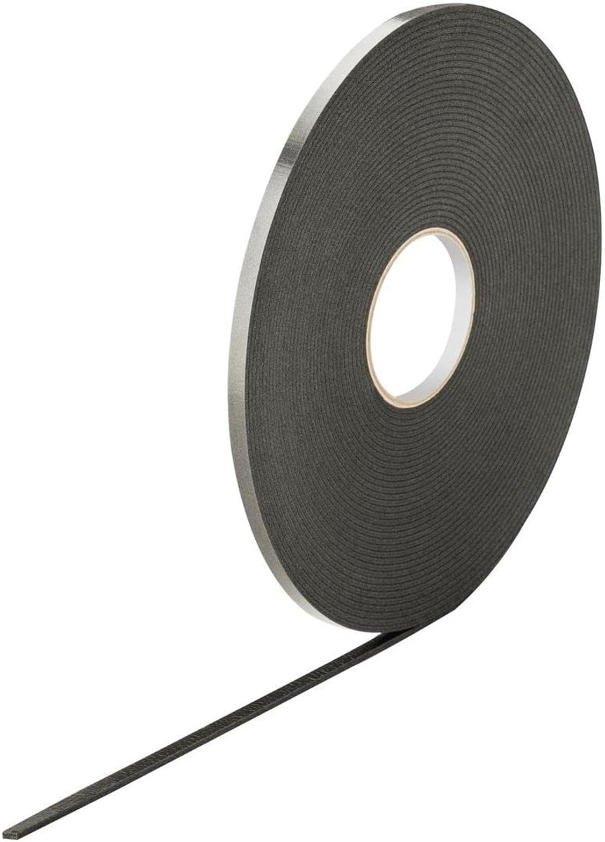 SnelShoppen - Zelfklevende Deur- en Raamafdichting Tape, Isolatie Schuim, Geluidsisolatie, 9 mm x 3 mm x 20 m, Milieuvriendelijk, Voor Thuis en Kantoo
