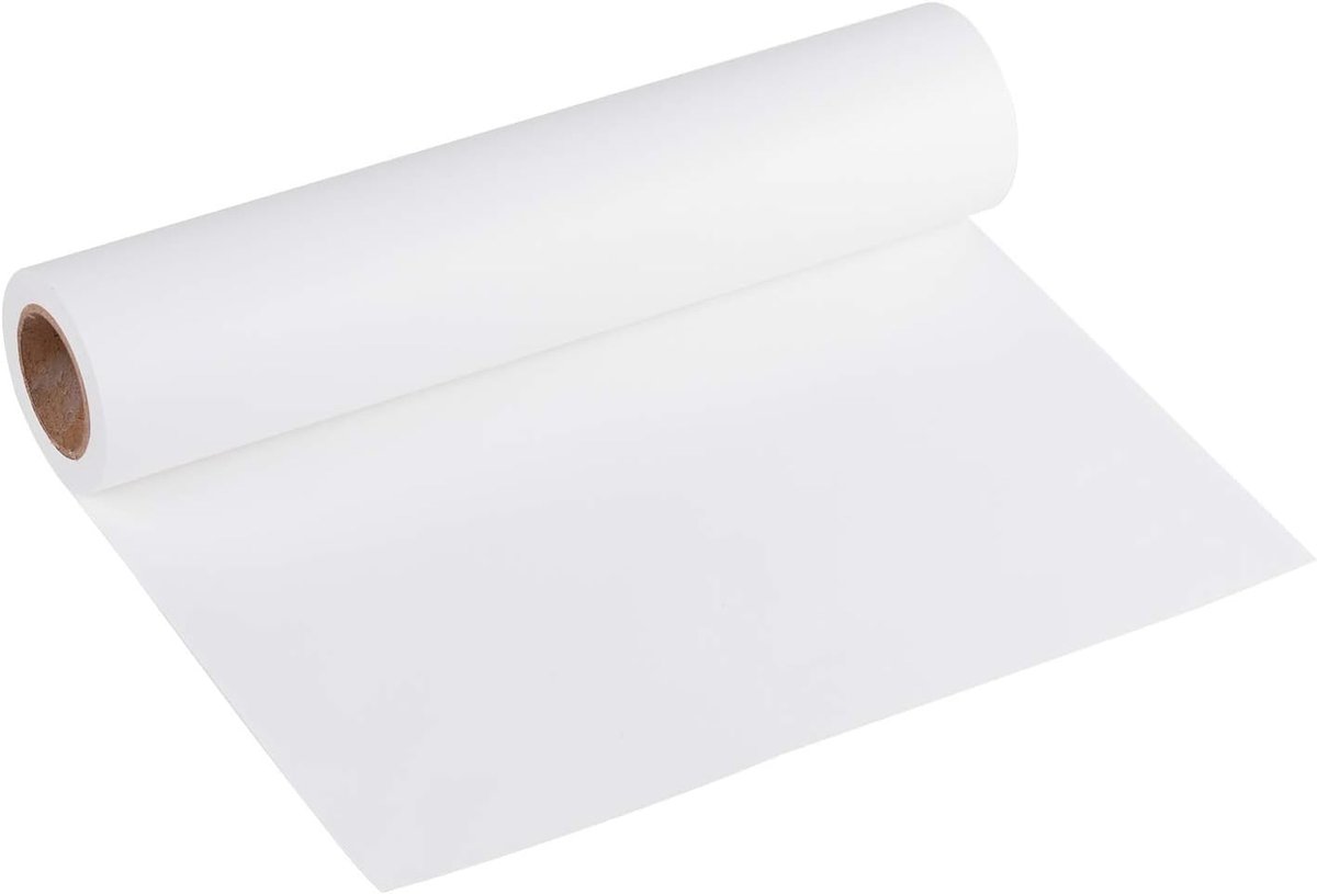 SnelShoppen - Kraft Papier Wit 38 cm x 30 m - Gerecycled, Sterk en Duurzaam - Perfect voor Creatieve Klussen, Kunst, Cadeauverpakking en Feesten