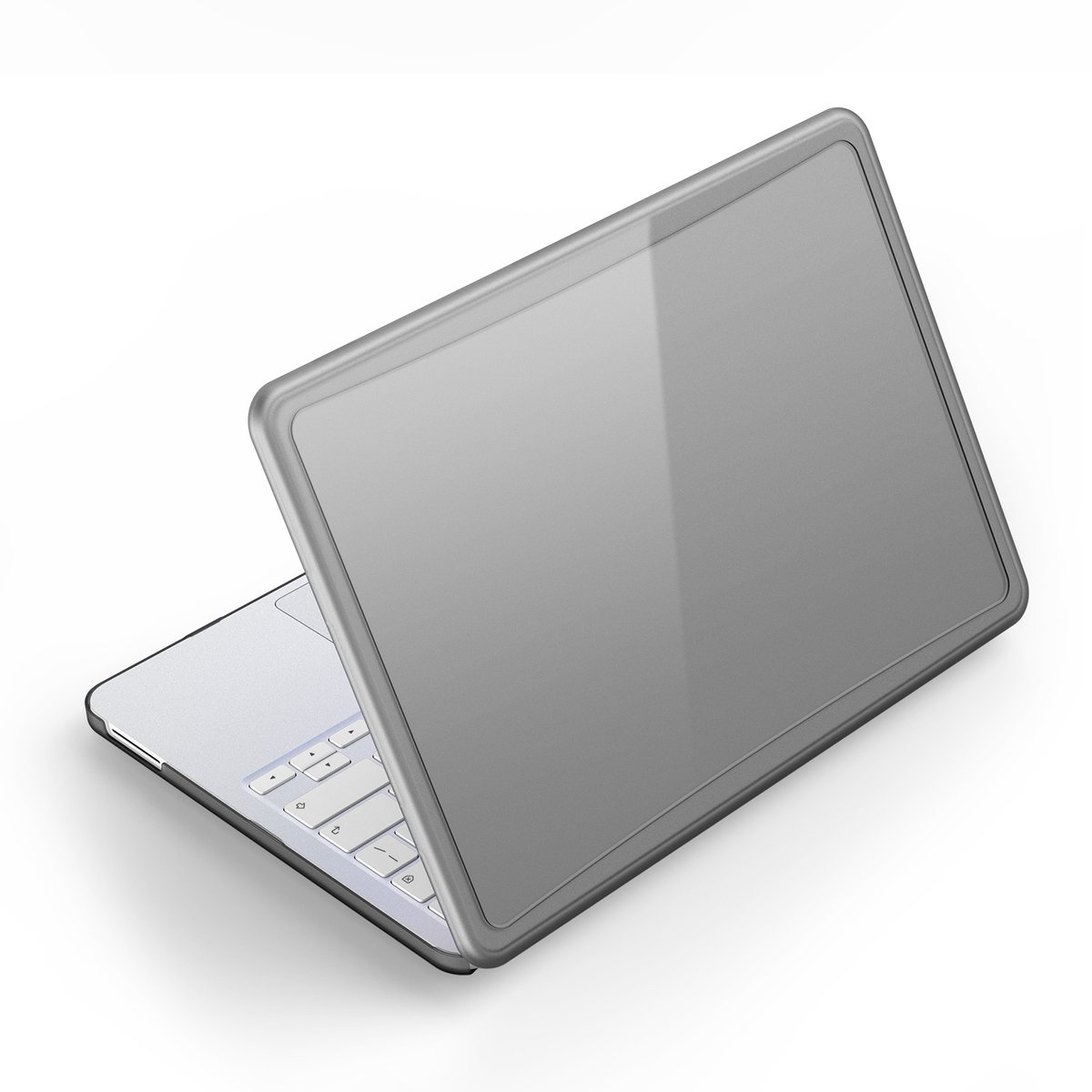Dux Ducis Geschikt voor MacBook Neo Armor cover hoes - case - Grijs