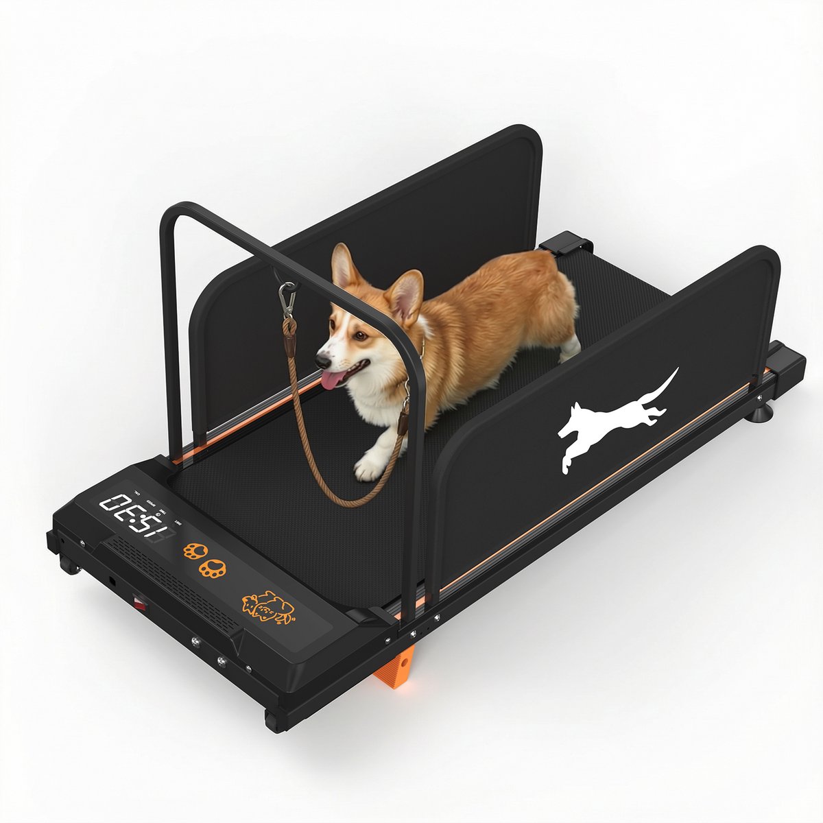 Kleine honden loopband 2026 Editie - Stille trainingsmachine - Indoor puppytraining - Draagbaar loopwiel - Hoogwaardig materiaal - Geluidsarm ontwerp