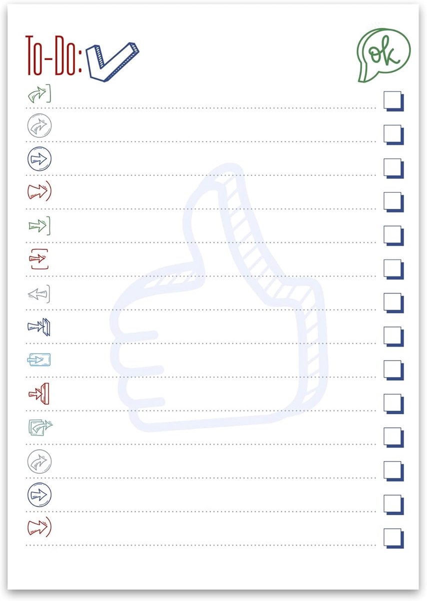 SnelShoppen - To Do List Notepad Set - 2 Notepads van 52 Bladen A5 - 90 g/m² Gerecycled Papier - Perfect voor School, Kantoor en Thuis