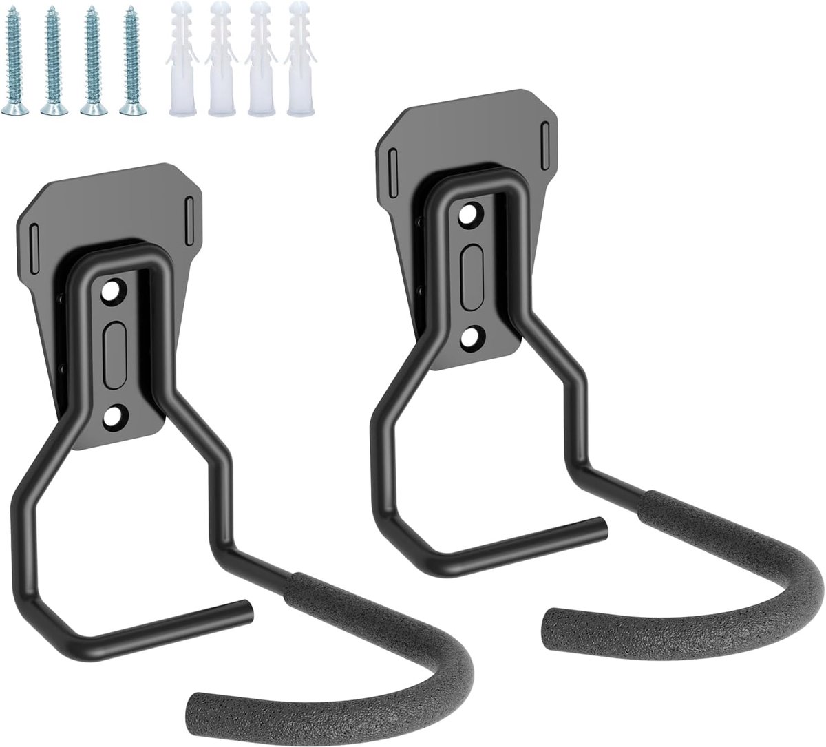 SnelShoppen - Fietsen Wandhouder - Heavy Duty 35 kg Fiets Haak voor Muur, Ruimte Besparende Verticale Fiets Hanger voor Garage/ Binnen, Geschikt voor