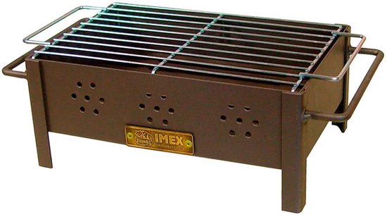Barbecue Imex el Zorro Desktop Grill Antraciet Zwart 31 x 21 x 14 cm van Merkloos — afbeelding 2
