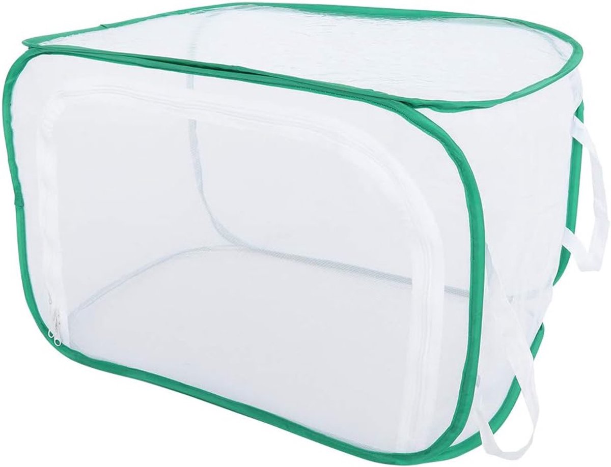 SnelShoppen - Butterflies Habitat Cage 40x40x60 cm - Opvouwbare Vlinderkooi met Ventilatie - Duurzaam Polyester - Ideaal voor Tuin, Educatie en Kinder