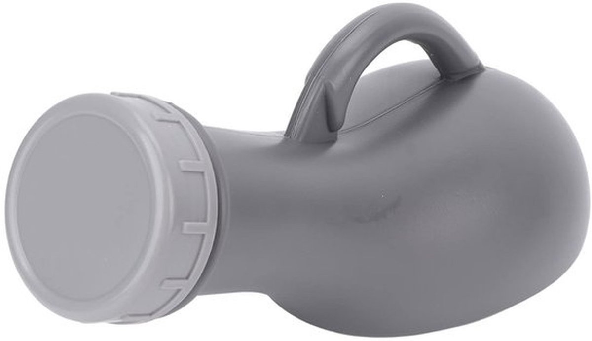 Urinefles Heren - Mannelijk Urinoir - Thuiszorg Gebruik - Lekvrij Ontwerp - 34 cm Lengte - Transparant