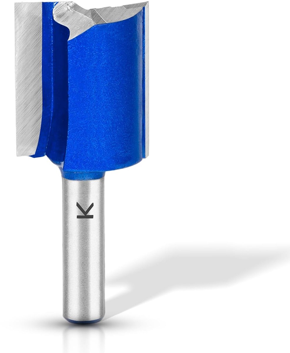 SnelShoppen - 25mm Grooving Mill met 8mm Shank, Carbide Cutter, Houtfrezen, Router Bits, Recht Houtfrees Gereedschap, Dure Snijgereedschap, Profession