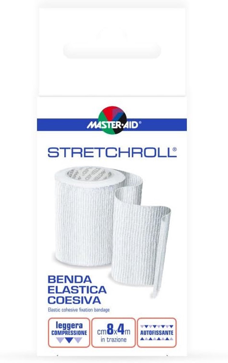 SnelShoppen - Stretchroll BND Elas 8x4m - Perfect voor Verpakkingen, Bescherming, en Creatieve Projecten - Duurzaam en Flexibel Materiaal - Ideaal voo