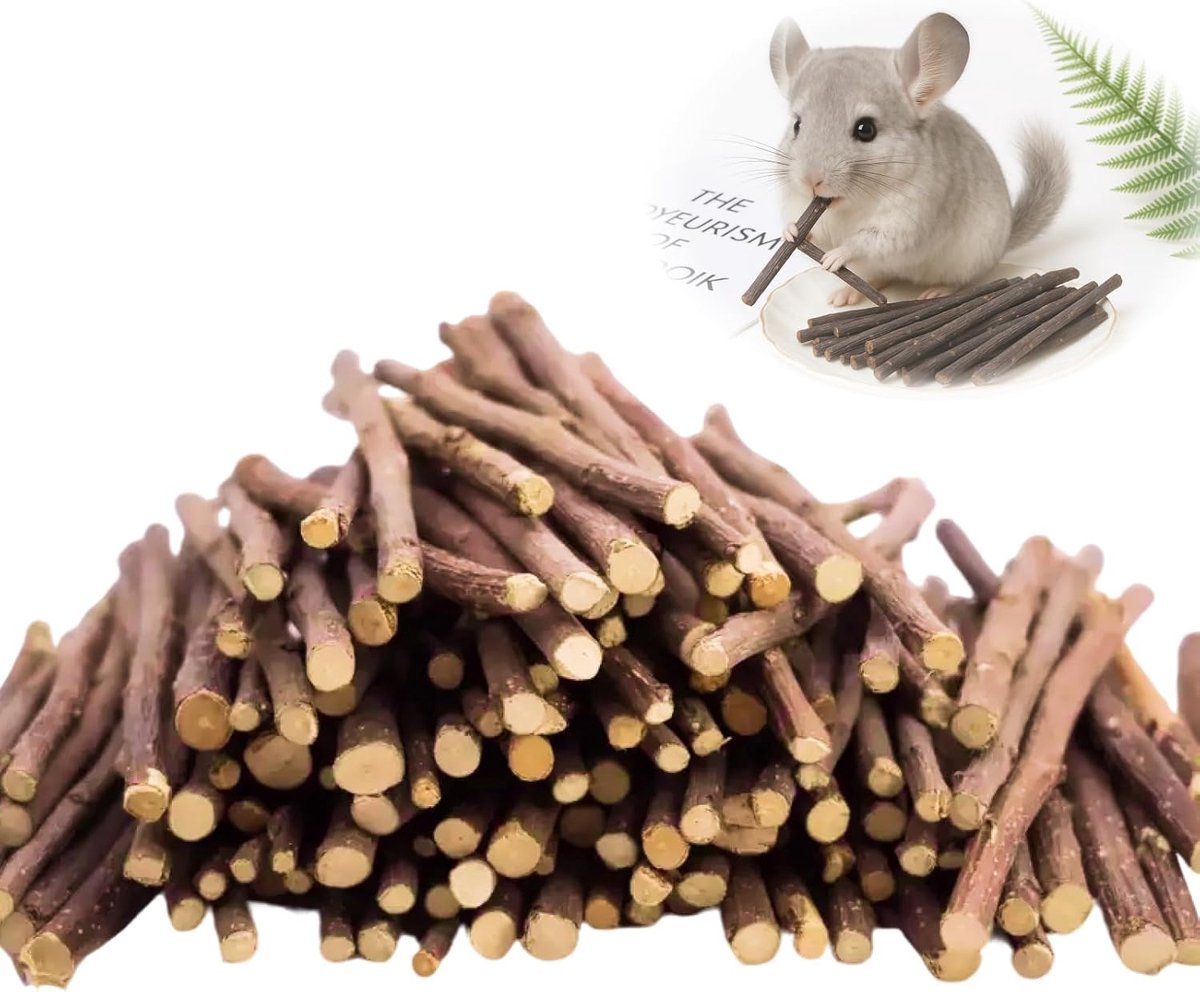 SnelShoppen – Chew Toys voor Hamsters, 300 Stuks, Natuurlijk Appelboom Speelgoed voor Konijnen, Cavia’s en Chinchilla’s, Veilig en Herbruikbaar, 500g SnelShoppen – Chew Toys voor Hamsters, 300 Stuks, Natuurlijk Appelboom Speelgoed voor Konijnen, Cavia’s en Chinchilla’s, Veilig en Herbruikbaar, 500g