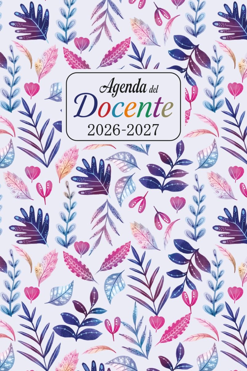 SnelShoppen - Agenda Del Docente 2026/2027 A5 | Onderwijs Agenda, Lesregistratie, Maand- en Weekoverzicht, Perfect voor Leraren, Inhoud 12 Maanden, Ha