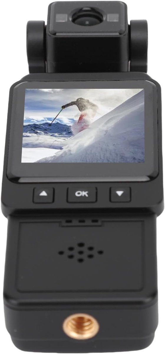 SnelShoppen - Topiky Camcorder - Multi Axis Stabilization Digitale Vlogging Camera voor YouTube - Handheld Video Camera met HD Scherm, Audio en Video thumbnail 6