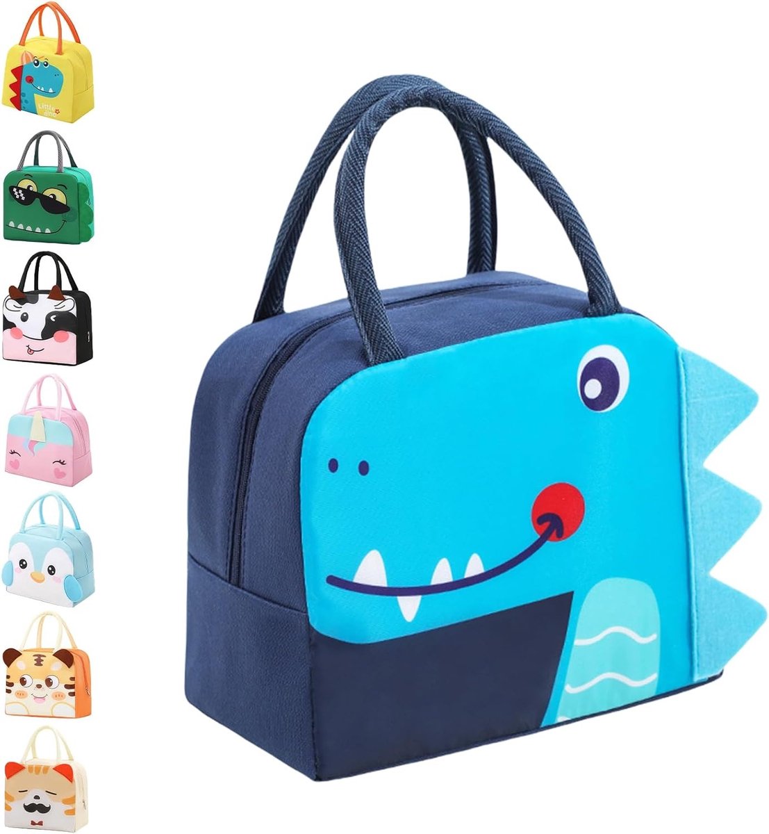 Kindvriendelijke Isolerende Lunchtas voor School - Herbruikbare Koeltas voor Picknicks, Waterdichte Maaltijdoplossing voor Kinderen met Cartoon Ontwerp