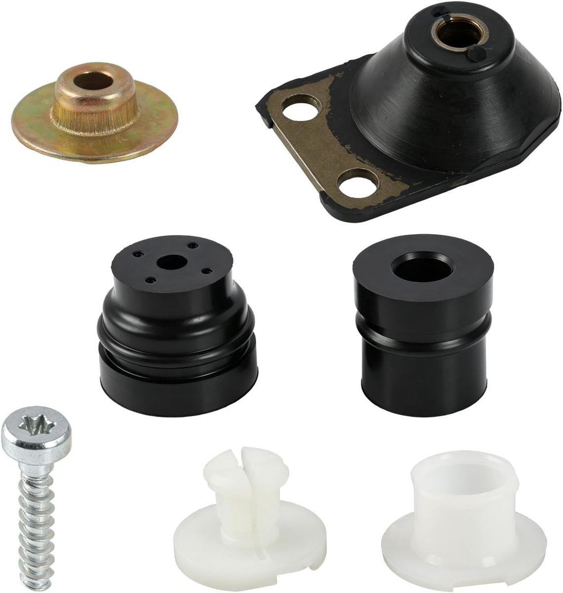 Set van 7 rubberen trillingsdempers voor kettingzaag, antivibratie buffers voor optimale prestaties en comfort