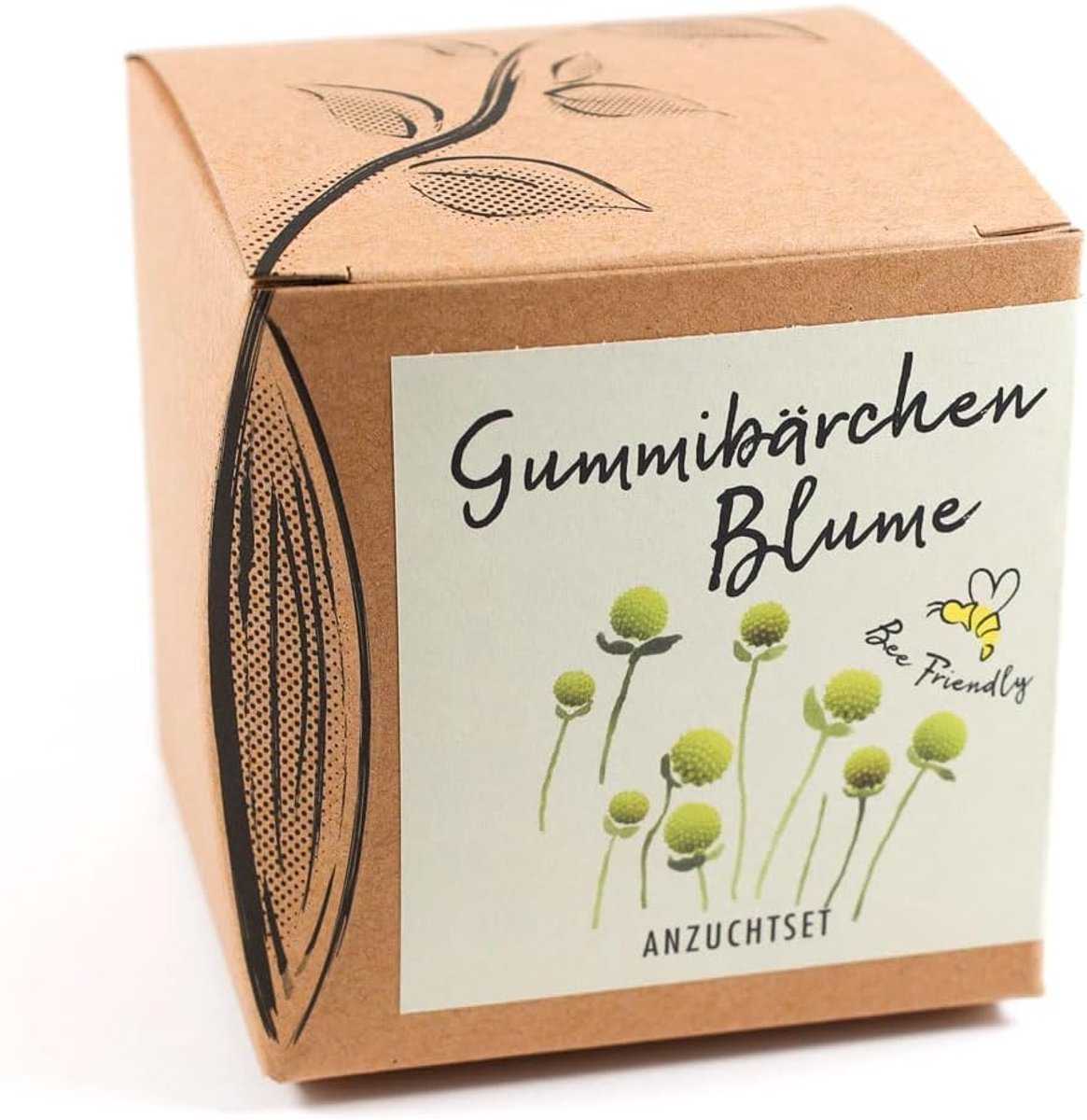 SnelShoppen - Gift Grow Set Gummy Bear Flower - Gemakkelijke Groeiende Bloemen met Gummy Beer Geur - Kindvriendelijk Tuinset met 10 Zaden - Perfect vo