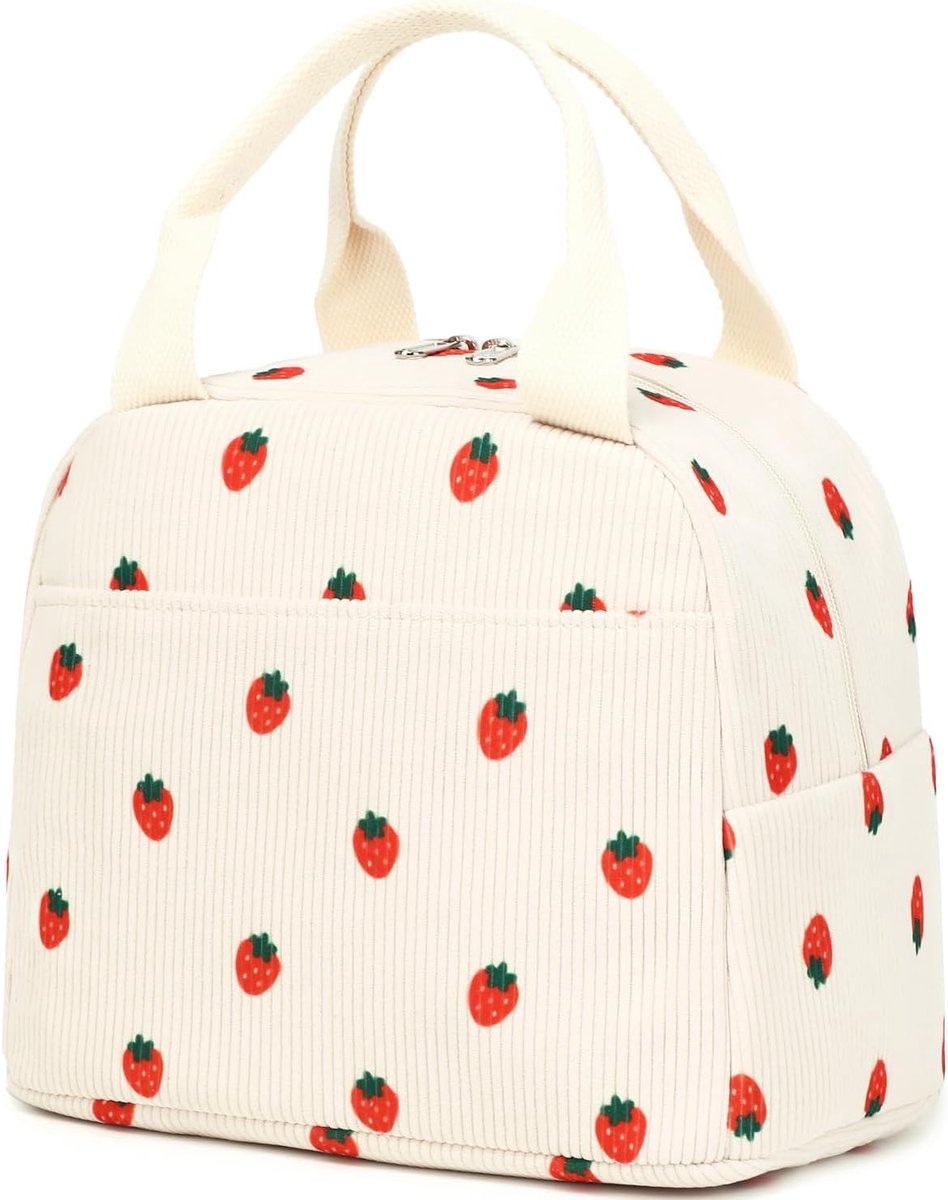 SnelShoppen - Lunch Bag Koeltas voor Kantoor en Kinderen - Thermische Etui - Grote Capaciteit 24x9x18 cm - Ideaal voor Picnics en School - Duurzaam PE