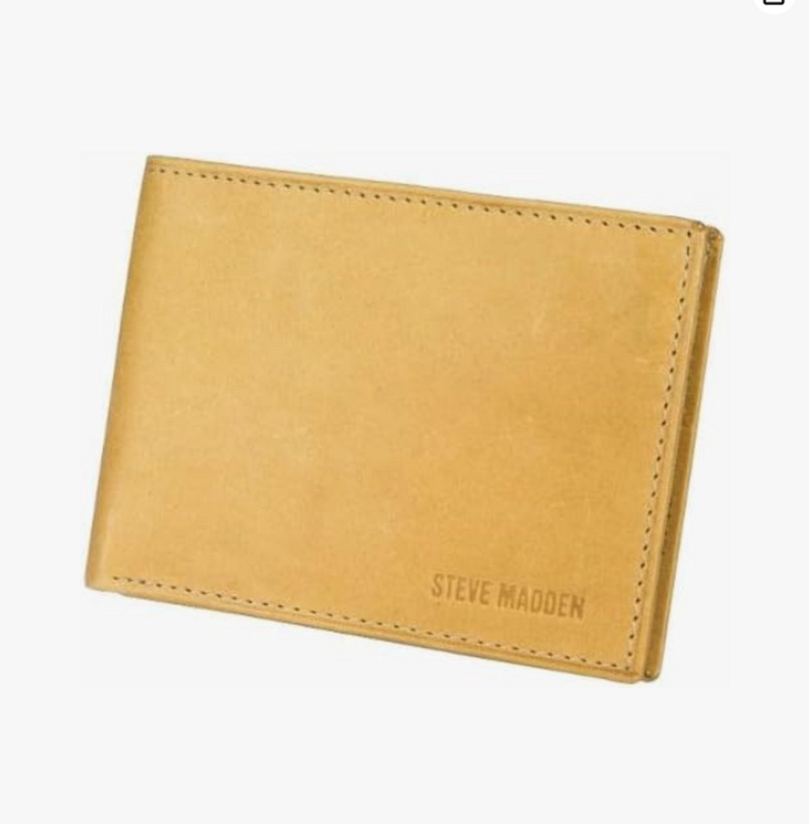 Steve Madden Heren Portemonnee Leer – Slimme Leren Wallet met Extra Opbergruimte & Flip Pockets