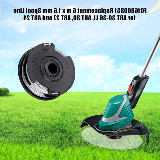 Vervangende Spoelen voor Draadtrimmer, 6M x 1.6MM Dubbele Draad, Geschikt voor Bosch ART 30-36 LI, ART 30, ART 27 en ART 24 (10 Spoelen) — afbeelding 5