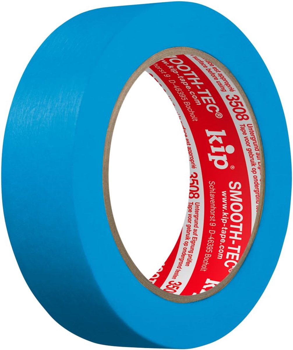 SnelShoppen - Painter Tape 30mm x 50m - UV-bestendige Crepe Tape voor Binnen en Buiten - Voor Precisie Schilderen, Lakken, Washtape met Gouden Band