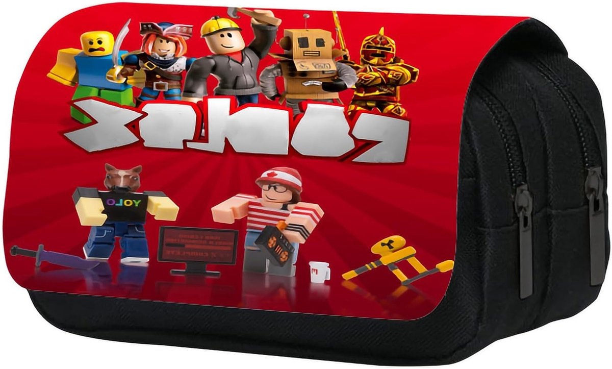 Roblox Koffer in Rood - Stevige Opbergdoos voor Spellen, Accessoires en Meer