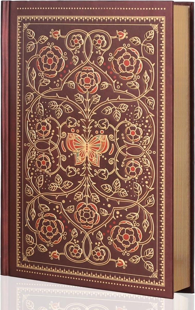SnelShoppen - A5 Notitieboek voor Vrouwen en Mannen, Luxe Hardcover Dagboek met Goudafwerking, 100 GSM Gelijnd Voor Schrijven, Notities, Werk, Kantoor