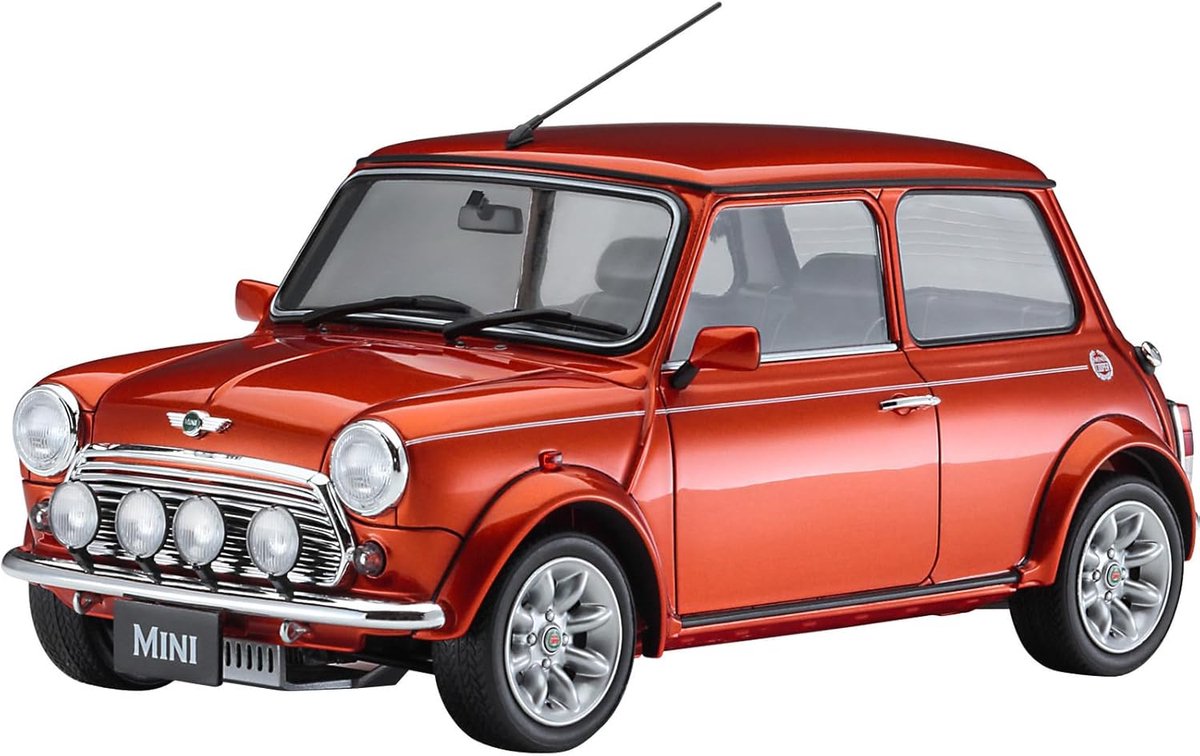 SnelShoppen - 1/24 Miniature Model Kit Mini Cooper Sports Pack, 1998 - Gedetailleerd Schaalmodel, Perfect voor Modelbouw en Verzamelaar, Hoogwaardige