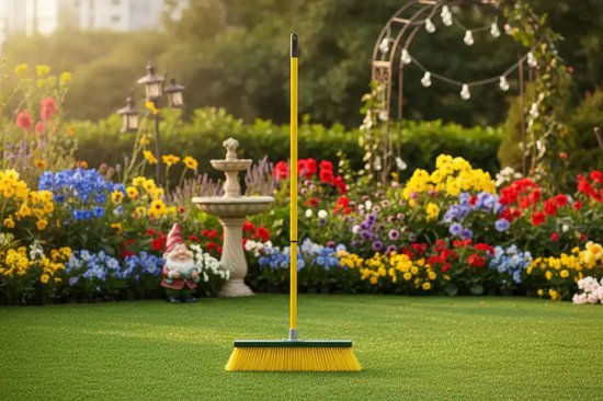 Kunstgras bezem - Kunstgras gereedschap - telescoopsteel - 45cm breed - lichtgewicht van Venture Home. — afbeelding 5