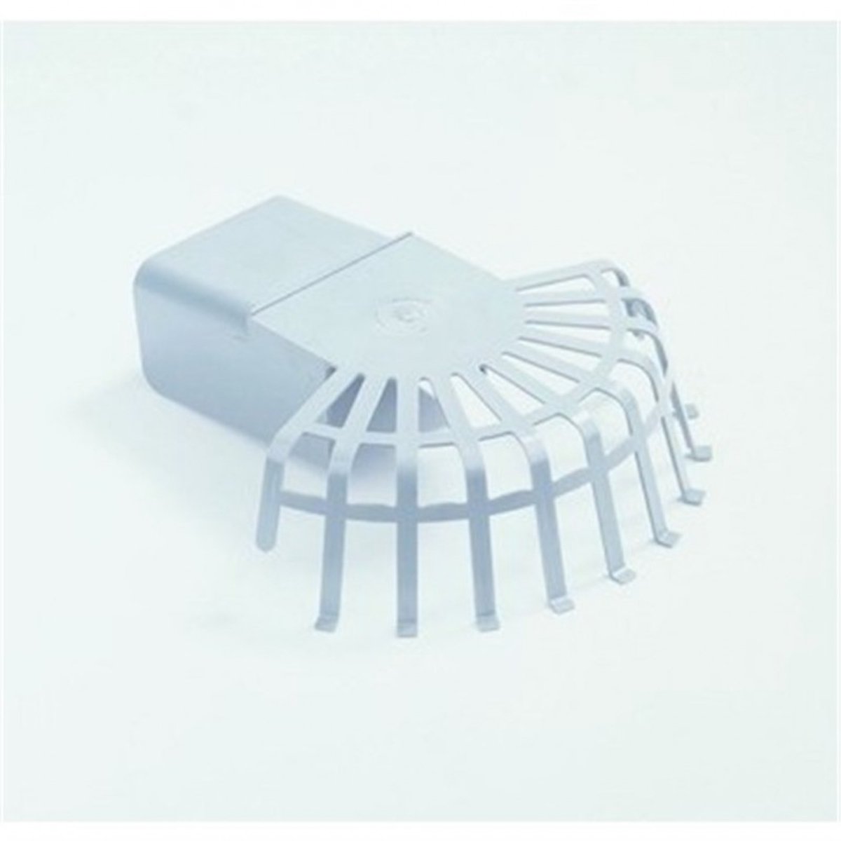 Dyka Bladvanger PVC grijs 60 x 80mm (Prijs per stuk)